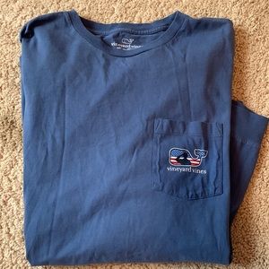 Mens veteran’s day vineyard vines long sleeve t-shirt